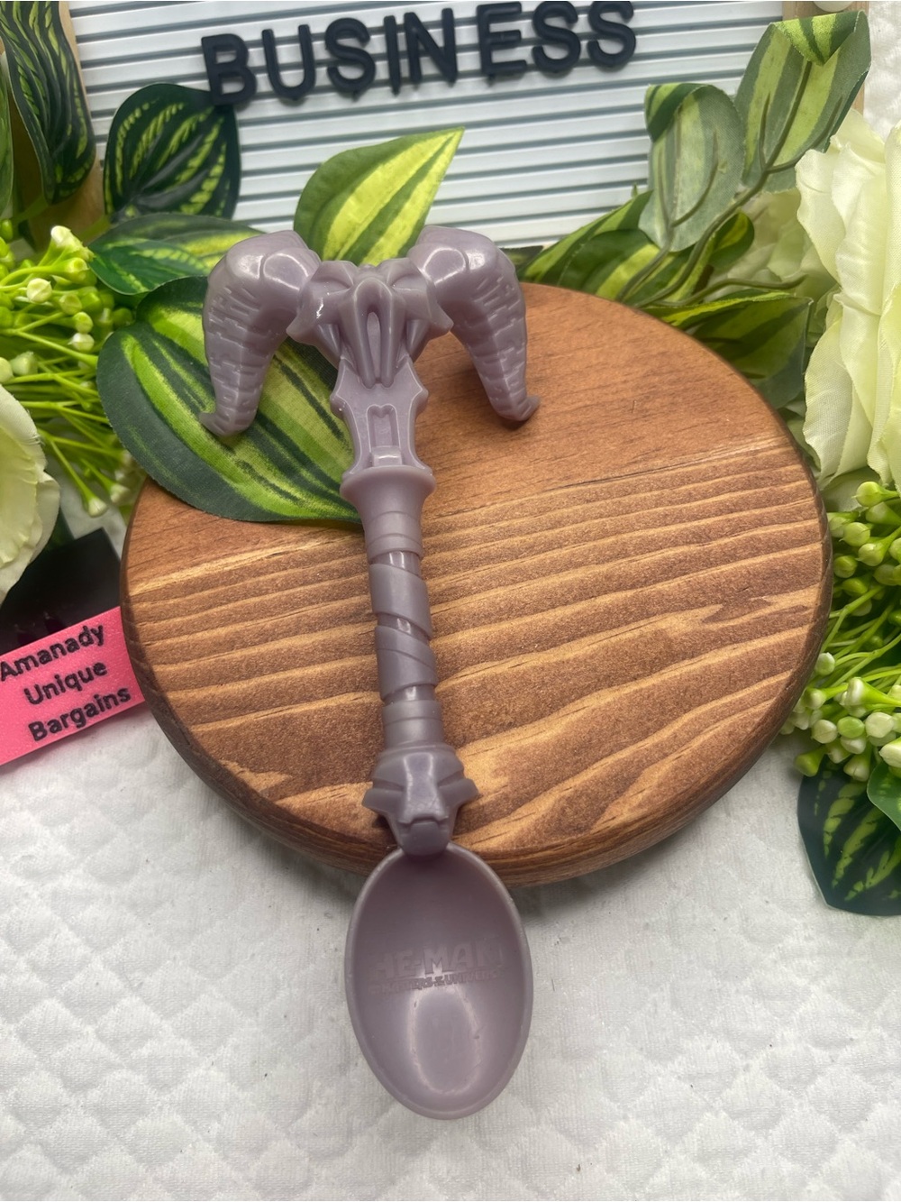 He-Man Masters of the Universe Color Changing Ram Head Spoon 2022 Mattel